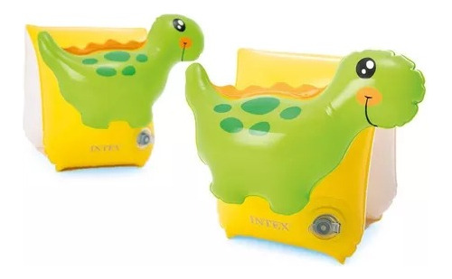 Flotador Para Bebe Niños Brazo Dinosaurio Intex Piscina 