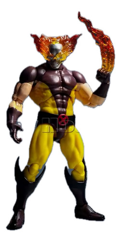 Hellverine Ct Toys Marvel Legends Mafex Wolverine (Usado)