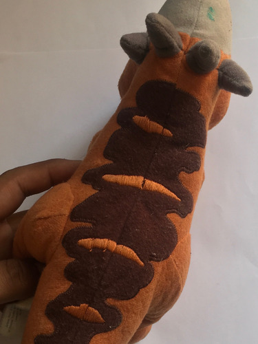 Jurassic World Peluche Pachycephalosaurus Mattel Original Café (Usado)
