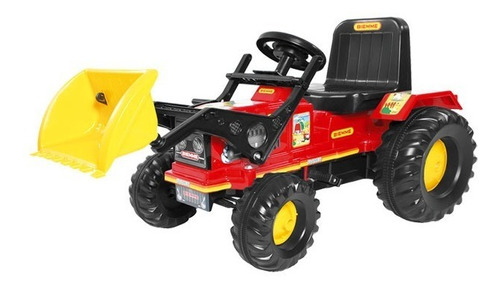 Tractor A Pedal Y Cadena Master C/ Pala Biemme 3 A 6 Años