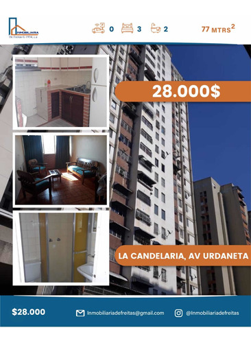 Imagen 1 de 14 de Apartamento La Candelaria Caracas