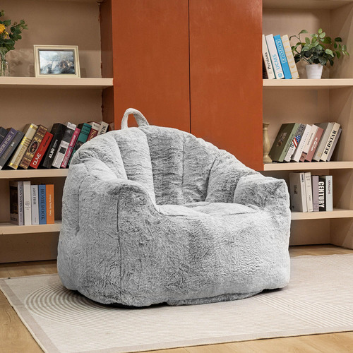 Recaceik Giant Bean Bag Silla Boletín Relleno Sofá Con Silla