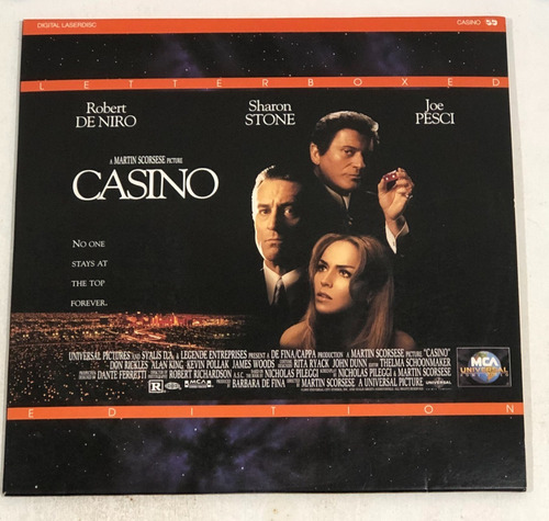 Imagen 1 de 2 de Casino - Laser Disc - Martin Scorsese - Robert De Niro