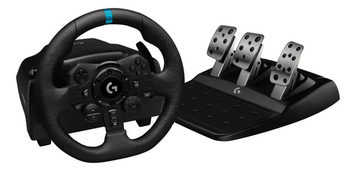 Kit Volante E Pedais G923 Para Ps5 Ps4 E Pc Logitech G Preto