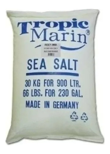 Sal Marina Tropic Marin Pro Reef 30kg Para 900 Lt Alemana