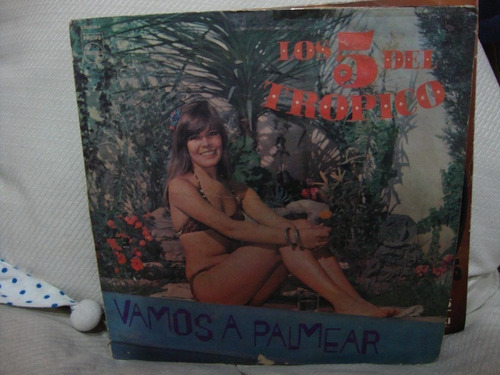 Vinilo Los Cinco 5 Del Tropico Vamos A Palmear R C1