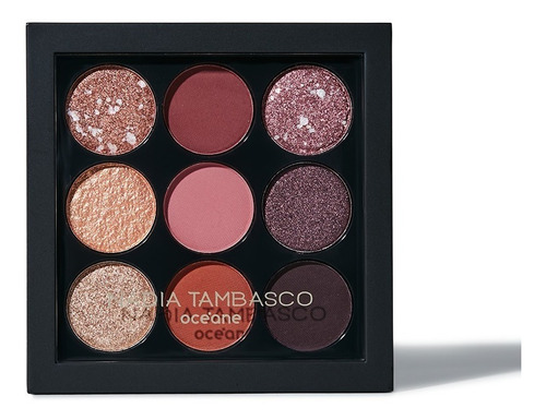 Paleta De Sombras Nádia Tambasco By Océane - To Go My Glam Cor da sombra Diversas