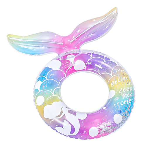 Flotador Inflable De Sirena Para Anillo De Natación