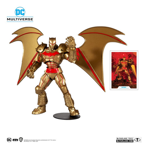 Mcfarlane Toys Dc Multiverse Hellbat Gold Edition Figura De