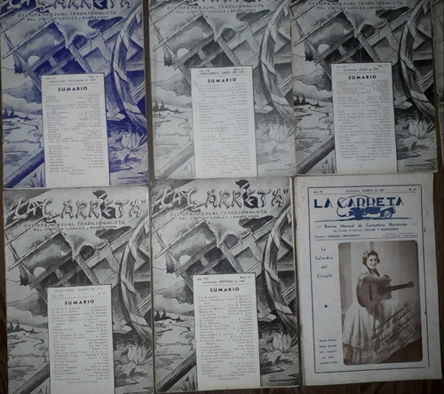 Lote 27 Revistas Tradicionalista La Carreta De Avellaneda