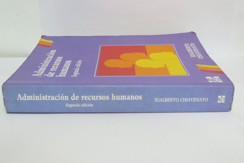 Libro Administracion De Recursos Humanos / Chiavenato (Usado)