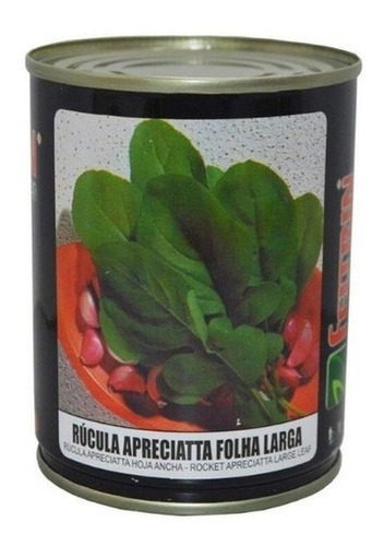 Sementes De Rúcula Apreciatta - Lata De 50g