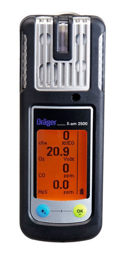 X-am 2500 O2, Co, H2s Dräger
