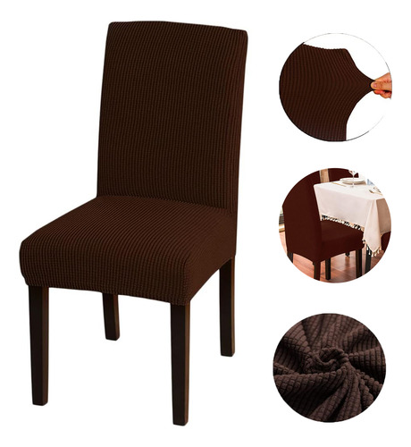 Funda Protectora Asiento Elástica Para Silla Comedor