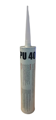 Imagen 5 de 6 de Sellador De Poliuretano Pu-40 Cartucho 290ml (blanco)