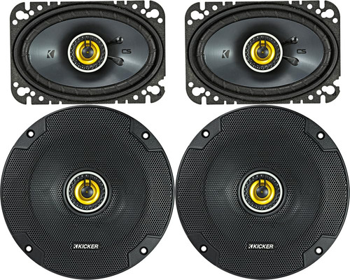 Kicker (2) 46csc654 6.5 300w Altavoces De Audio Para Coche .