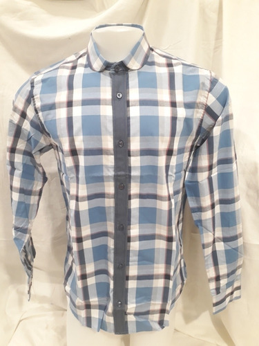 Camisa Agustino,modelo Cuello Bebe 