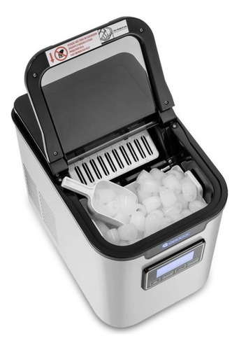 Maquina De Gelo Portátil Gelopar Gmgd15 Ai 2litros 12kg 220v