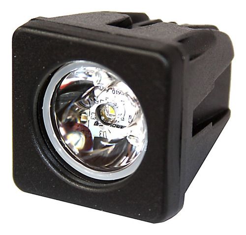 Faro Led Cuadrado 2.7  Para Motos 10 Watts 800 Lumens