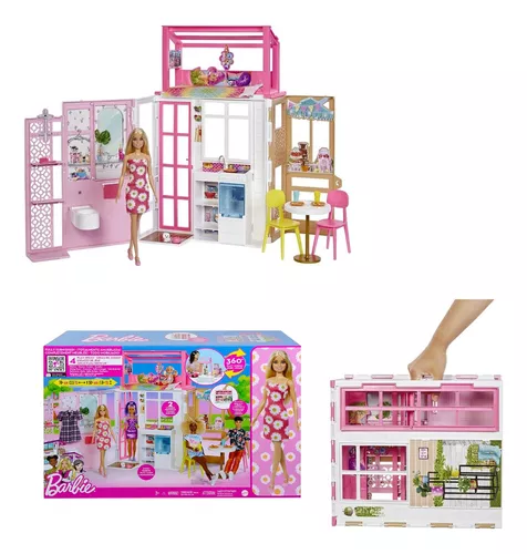 Boneca Barbie Mattel Casa Glam