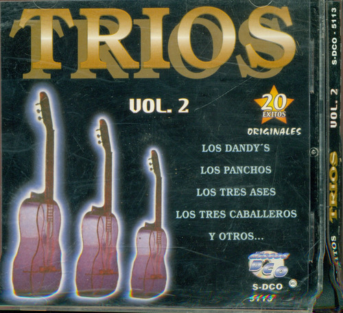 Cd. Trios Vol. 2 ( 20 Exitos )