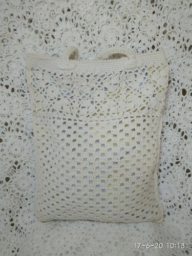 Imagen 1 de 2 de Bolso Para Dama Tejido Con Pabilo