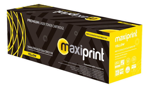 Tóner Maxiprint Compatible Hp Cc530a 304a 312a 305a 