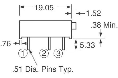 25 Peças | Trimpot Multivoltas 10k 15 Voltas 3006p-103