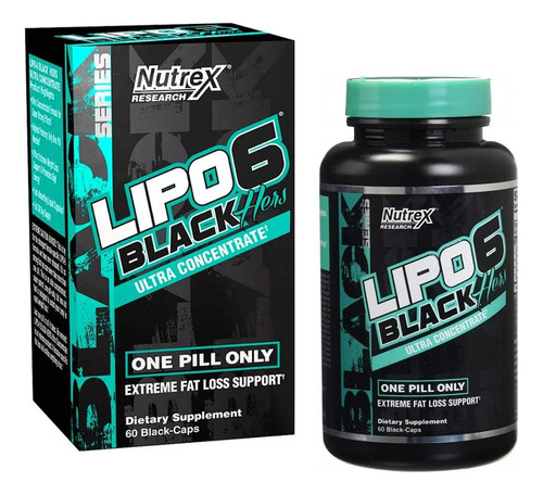 Lipo6 Black Hers Ultra Concentrado 60 Capsulas Tienda Física