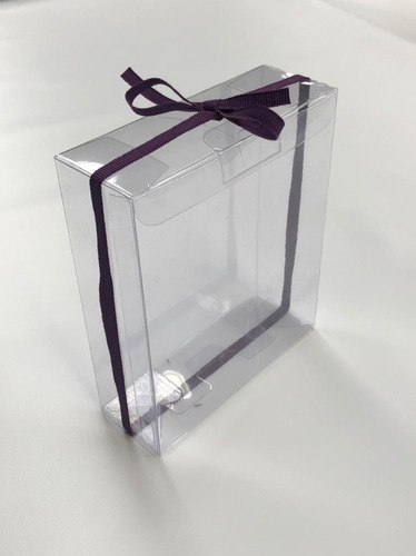 Caja De Acetato Pvc Transparentes 24x24x5cm(x20)- 900-134