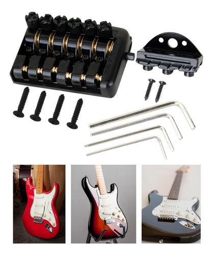 Puente De Guitarra Eléctrica Con Afinador Fino Con Tornillo