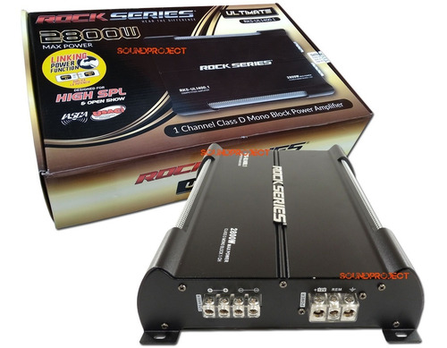 Imagen 2 de 4 de Rks-ul1400.1 Rockseries Clase D Línea Competencia 1800 Wats