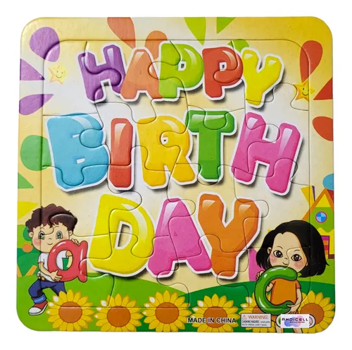 Rompecabezas Armar Colorear Pintar Para Niños Kit X 9 Und