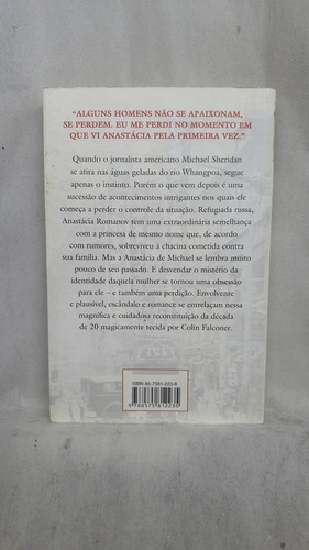 Livro Anastácia - Colin Falconer - Editora Arx (Usado)