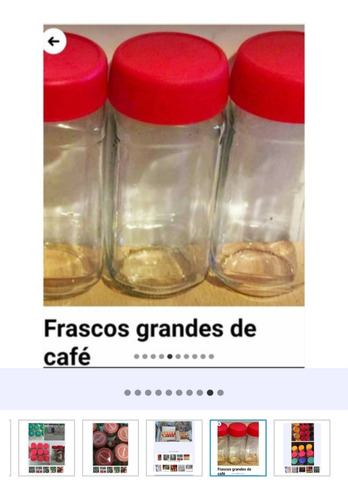 Frascos Vidrio Oferta 2x1 Elegi Deco Arte Souvenirs Cocina (Usado)