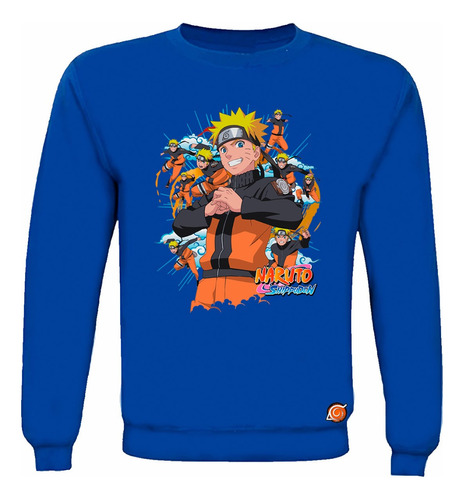 Polerón Polo Naruto Multifacético, Niños, Jóvenes 100% ALG.