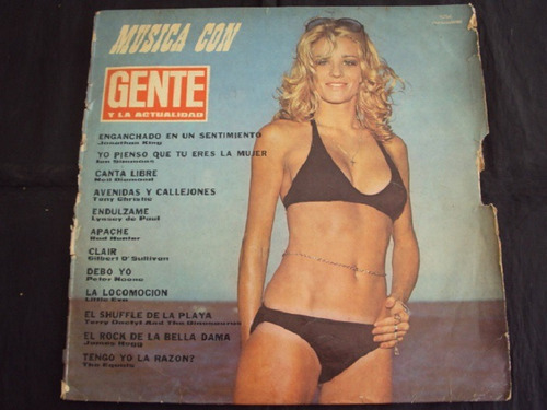Disco De Vinilo - Musica Con Revista Gente (1972)