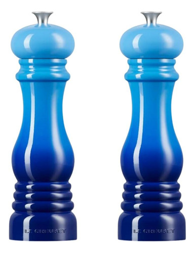 Kit Moedores De Sal E Pimenta 21 Cm Azure Blue Le Creuset
