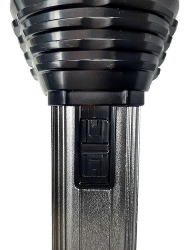 Imagem 3 de 4 de Lanterna Recarregável Dp-9151 Com Sinalizador 1 Led 3 Watts