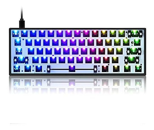 Funda De Pcb Guffercty Kred Gk61x V3 Para Teclado Al 60%