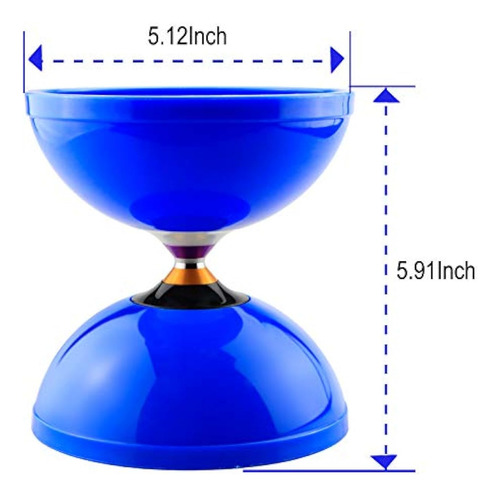 Magicyoyo Pro Triple Bearing Diábolo Tamaño