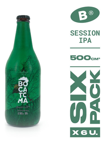 Cerveza Bocatoma Session Ipa 500ml (pack X 6)
