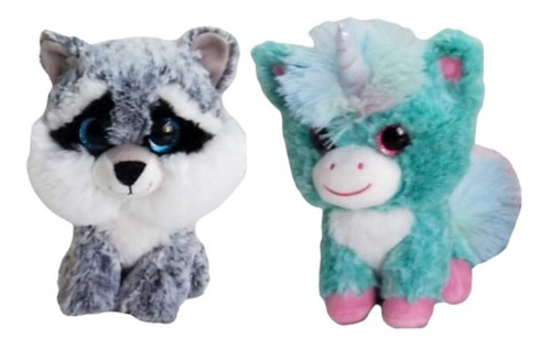 Juguete Lindo Peluches Animales Peludos De Terciopelo 20 Cm.