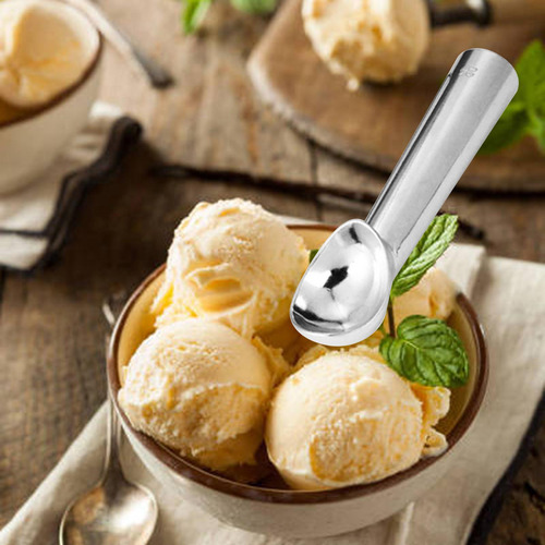 Cuchara Para Helado, Cuchara Moderna Para, Duradera Plata