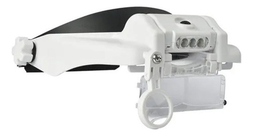 Lupa Cabeça 3 Lentes E 6 Aumentos 1.5x A 11.5x Recarregável