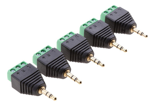 Adaptador Convertidor De Sonido Estéreo De 3 Polos De 3,5