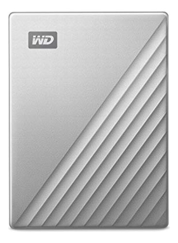 Disco Duro Externo Portátil Wd My Passport Ultra De 2tb Plat