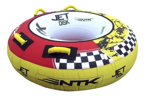 Kit Bóia Rebocável Jet Disk Nautika + Cabo Jet Nautika