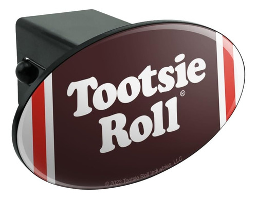 Tootsie Roll Wrapper Oval Tow Hitch Cover Trailer Plug Inser