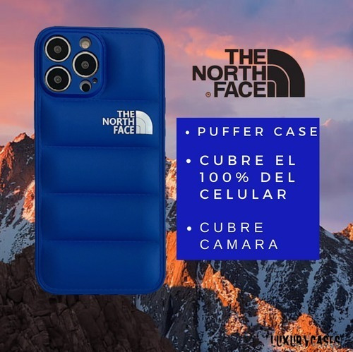 Imagen 5 de 5 de Funda North Face Azul Para iPhone